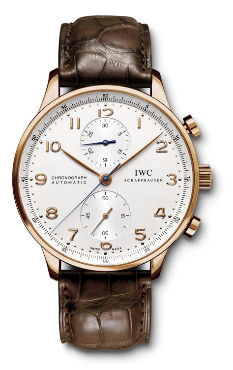 iwc portugieser chronograph on wrist|iwc portuguese chrono automatic.